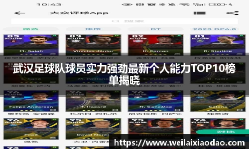 武汉足球队球员实力强劲最新个人能力TOP10榜单揭晓